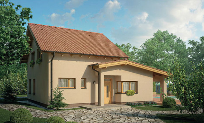 Domy o konstrukcji drewnianej z poddaszem, najpopularniejsze projekty
