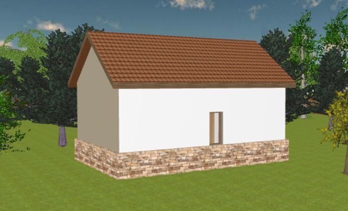 Projekt domu na zgłoszenie, dom do samodzielnego montażu wraz z transportem